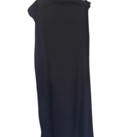 Love Ryan Los Angela Black Roll Top Maxi Skirt 1X EUC - Picture 2 of 13